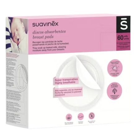 Suavinex discos absorbentes 60uds