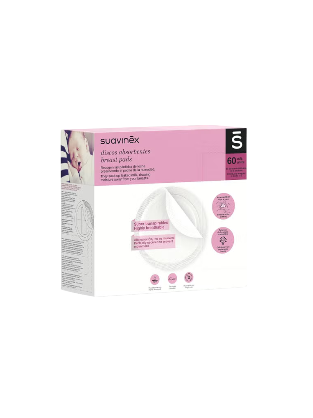 Suavinex discos absorbentes 60uds