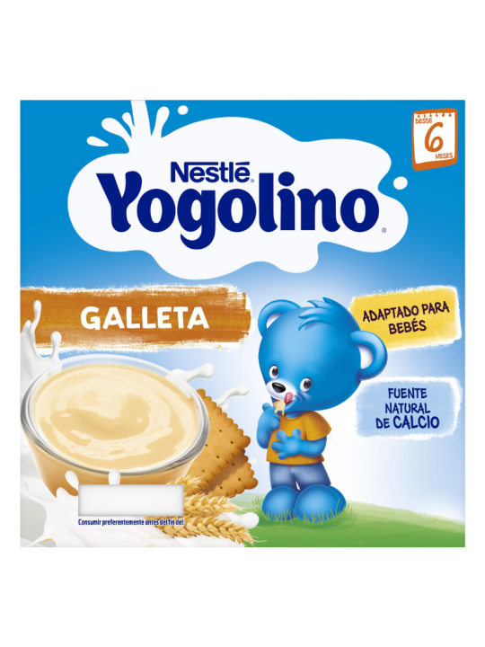 Nestlé Yogolino galleta  100g - 4 uds