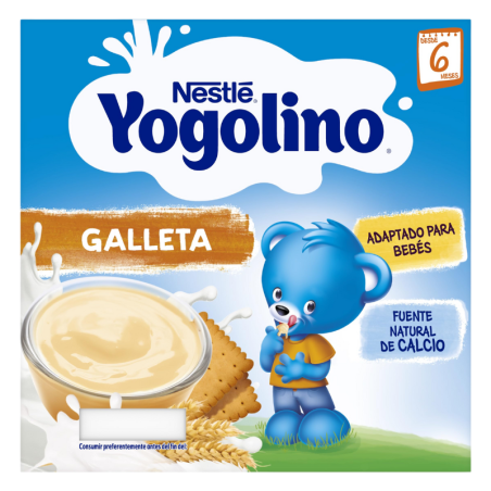 Nestlé Yogolino galleta  100g - 4 uds
