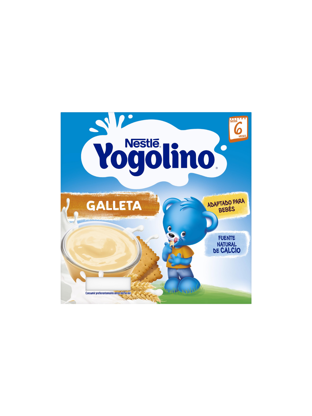 Nestlé Yogolino galleta  100g - 4 uds