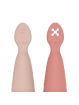 Suavinex Set precucharas aprendizaje silicona + 4 meses 2 unidades