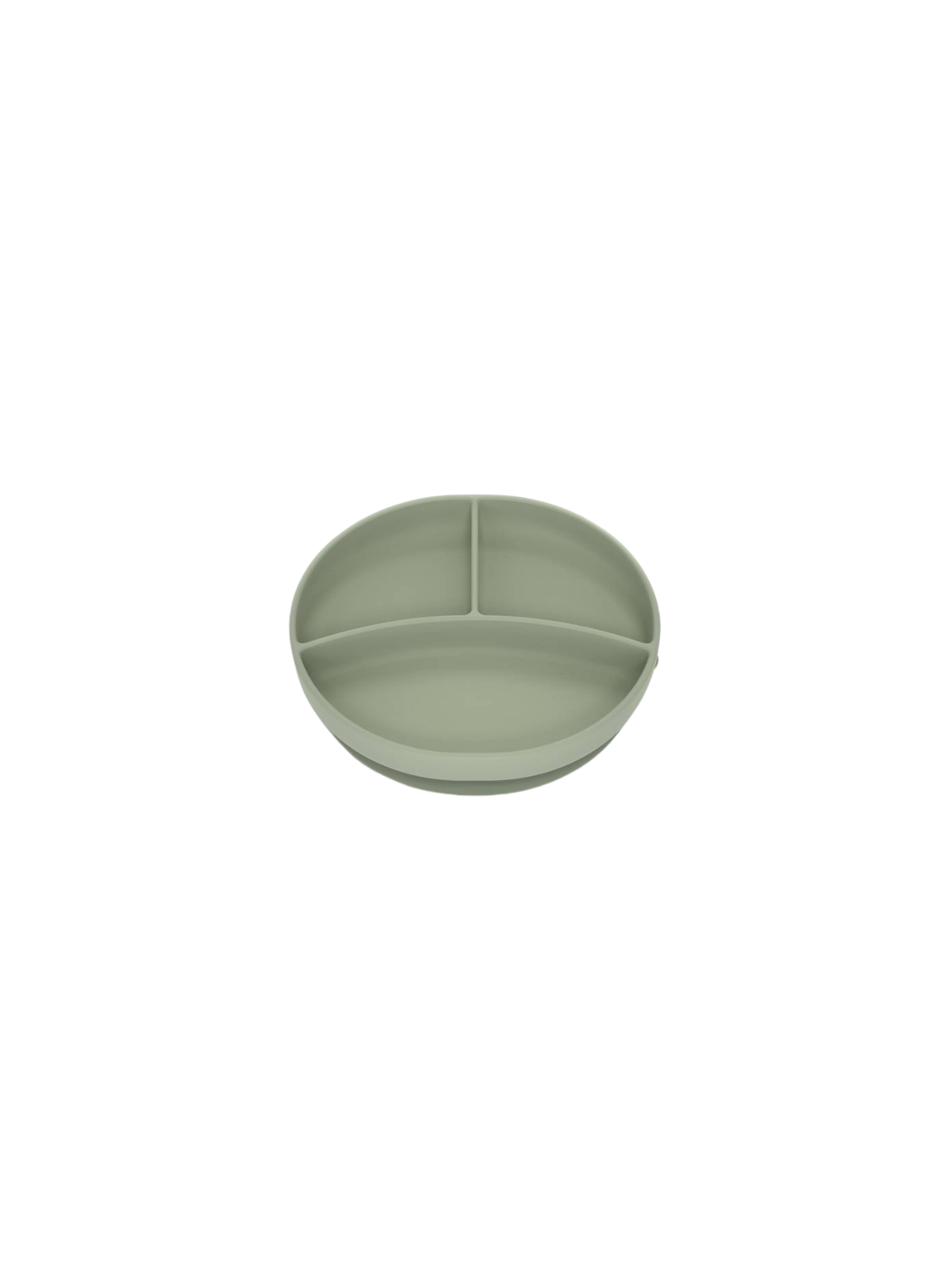 Suavinex Selection Plato con Divisiones de Silicona +4 Meses 1 Ud verde