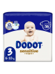 Dodot sensitive talla 3 6-10kg, 56uds