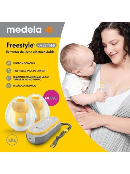 Medela Sacaleches Freestyle Doble Hands Free