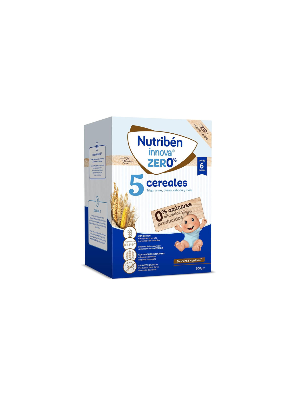 Nutriben innova 5 cereales 0% 1 envase 500g