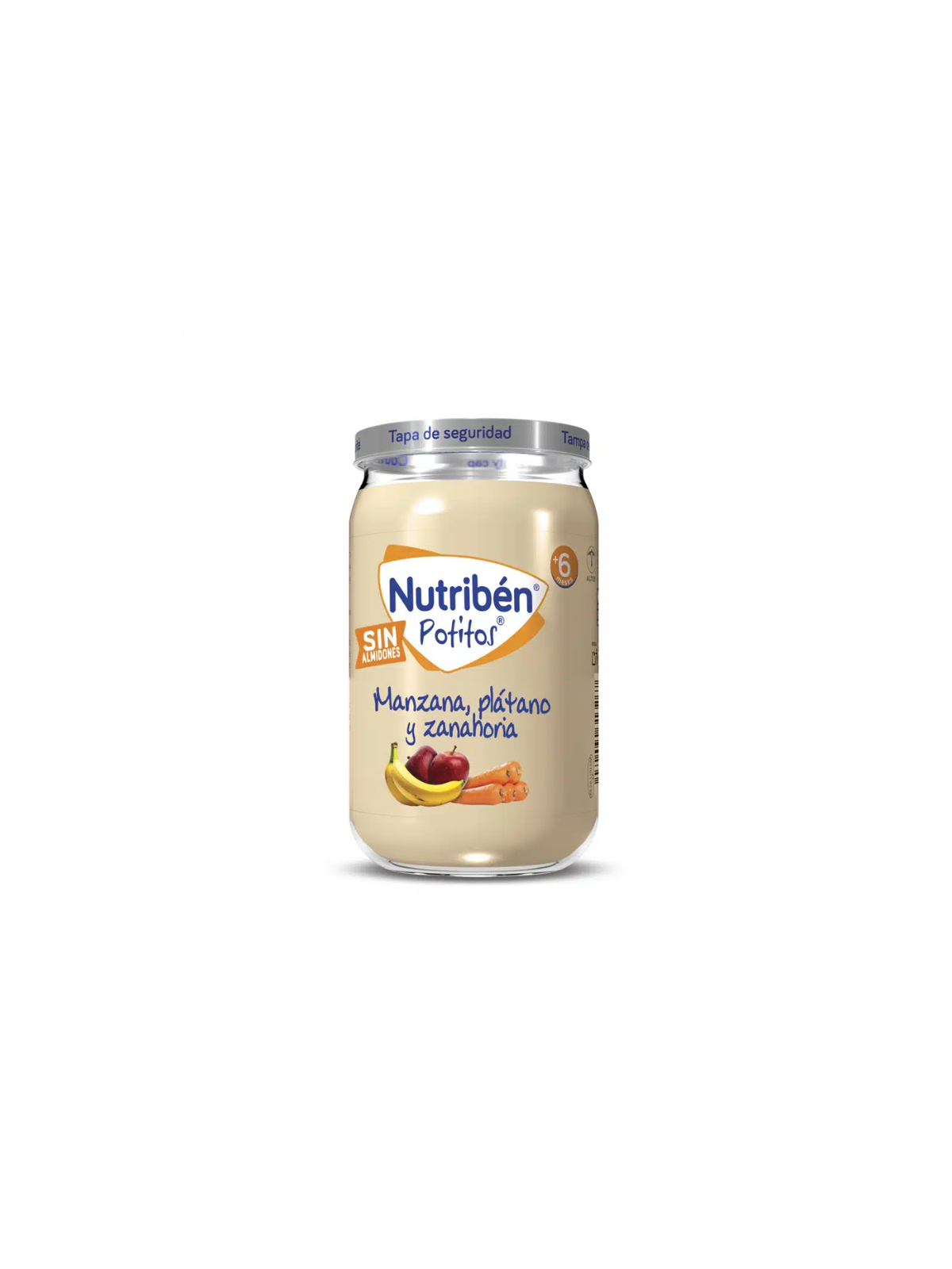 Nutriben manzana, plátano y zanahoria 1 potito 235g