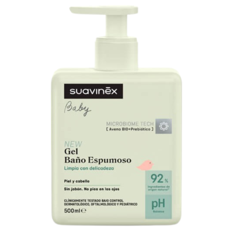 Suavinex baby gel baño espumoso 500ml