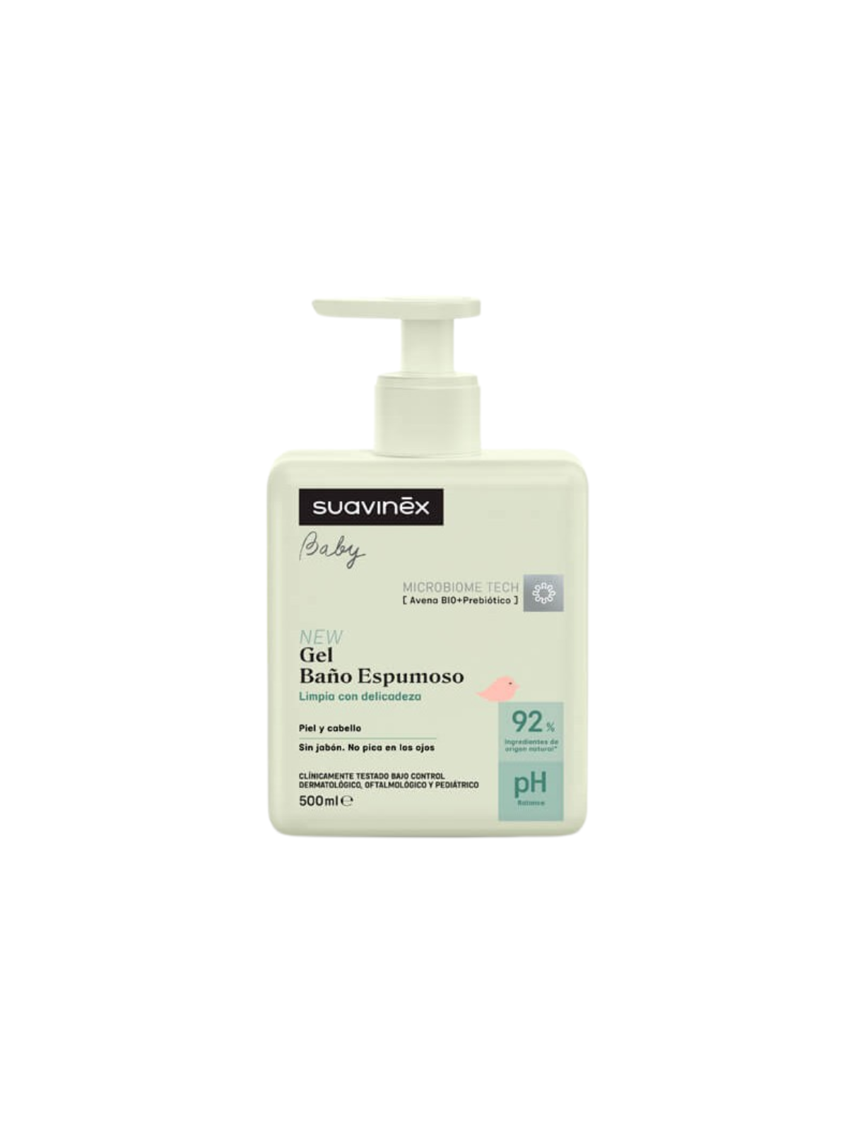Suavinex baby gel baño espumoso 500ml