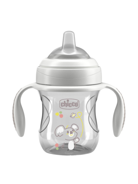 Chicco vaso transición +4M 200ML gris