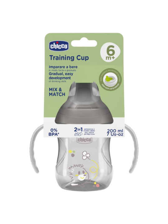 Chicco vaso entrenamiento +6m gris