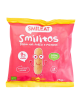 Smileat smilitos snack con fresa y plátano 25g