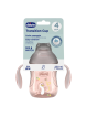 Chicco vaso transición 200ml rosa +4m
