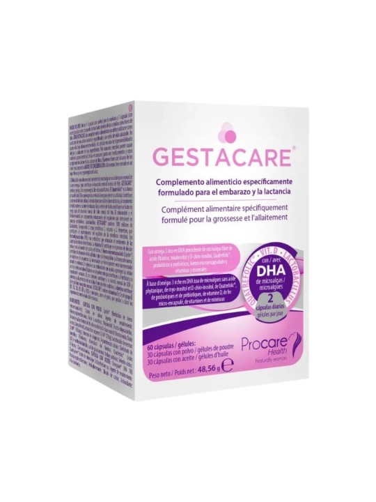 Gestacare 60 cápsulas