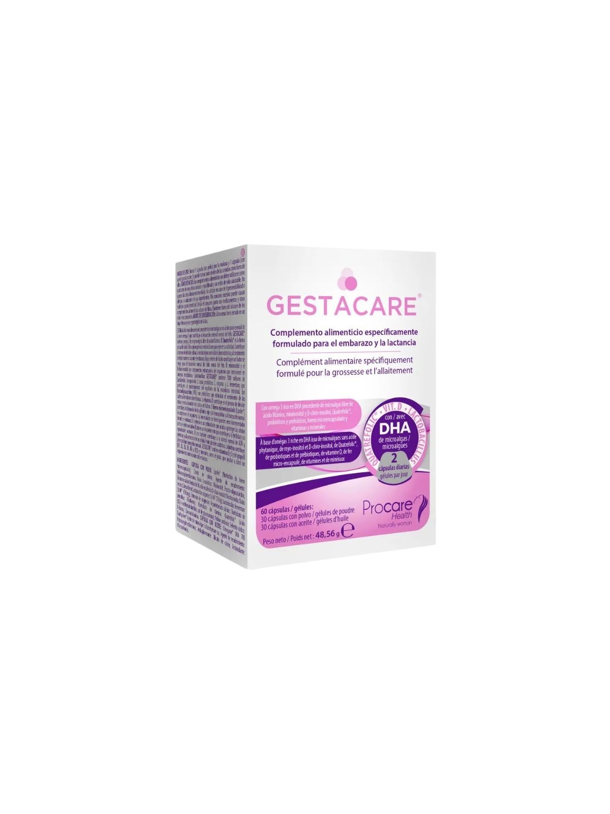 Gestacare 60 cápsulas