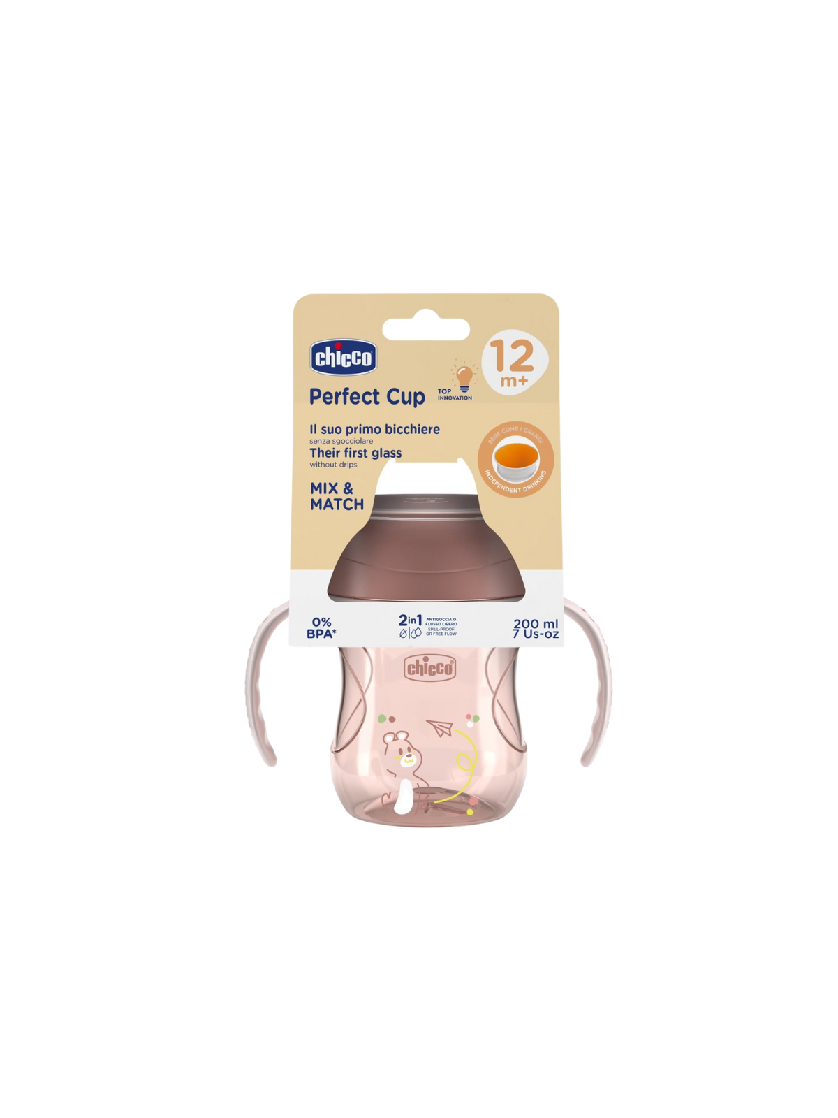 Chicco perfect cup 360 +12m rosa