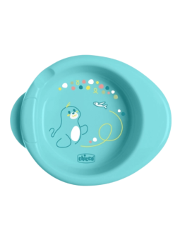 Chicco plato termo niño +6m azul