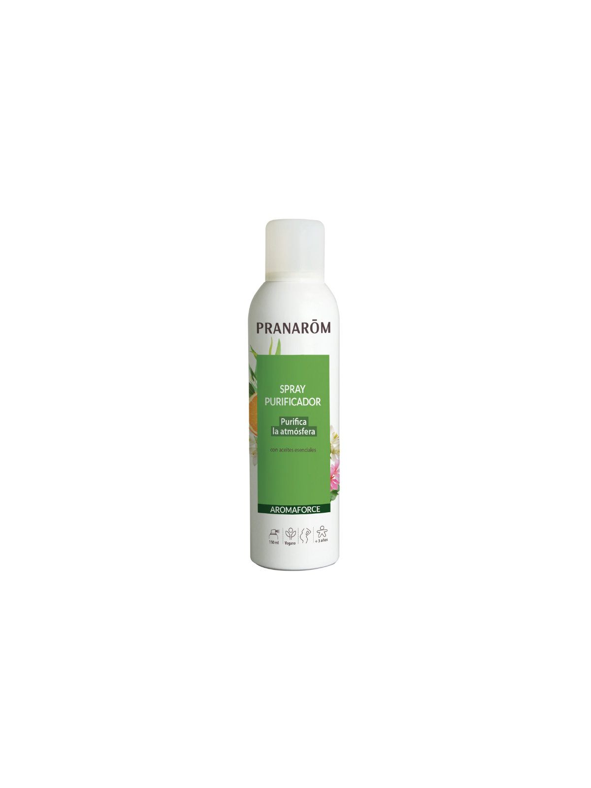 Pranarom aromaforce spray purificador naranja dulce / ravintsara bio eco 150 ml