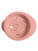Chicco plato termo niña +6m rosa