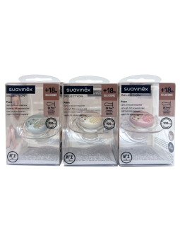 Suavinex Poetry chupete + 18m silicona fisiológica SX PRO