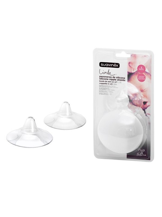 Suavinex pezonera silicona 2 uds