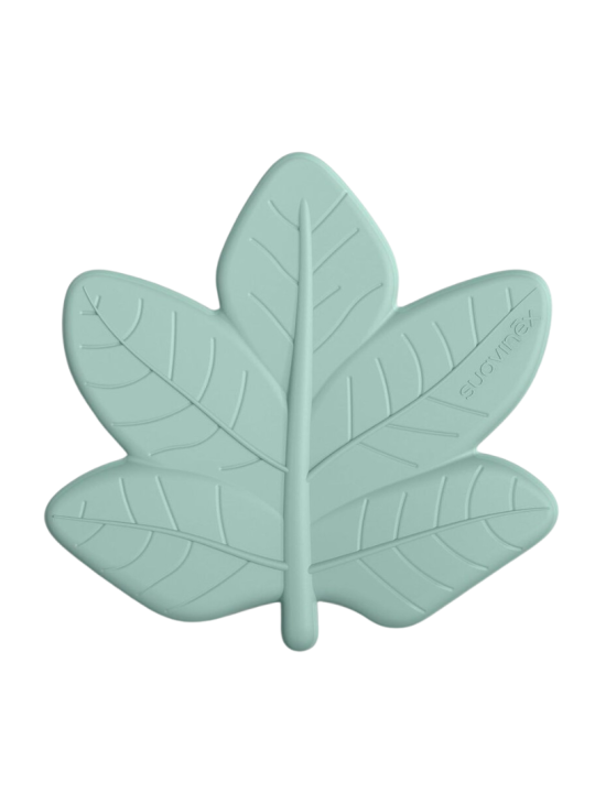 Suavinex Poetry mordedor silicona + 0m hoja bosque