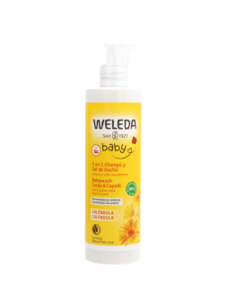 Weleda baby champú y gel de ducha de caléndula 400 ml
