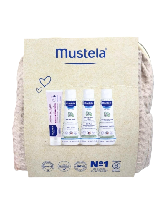 Mustela neceser beige