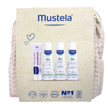 Mustela neceser beige