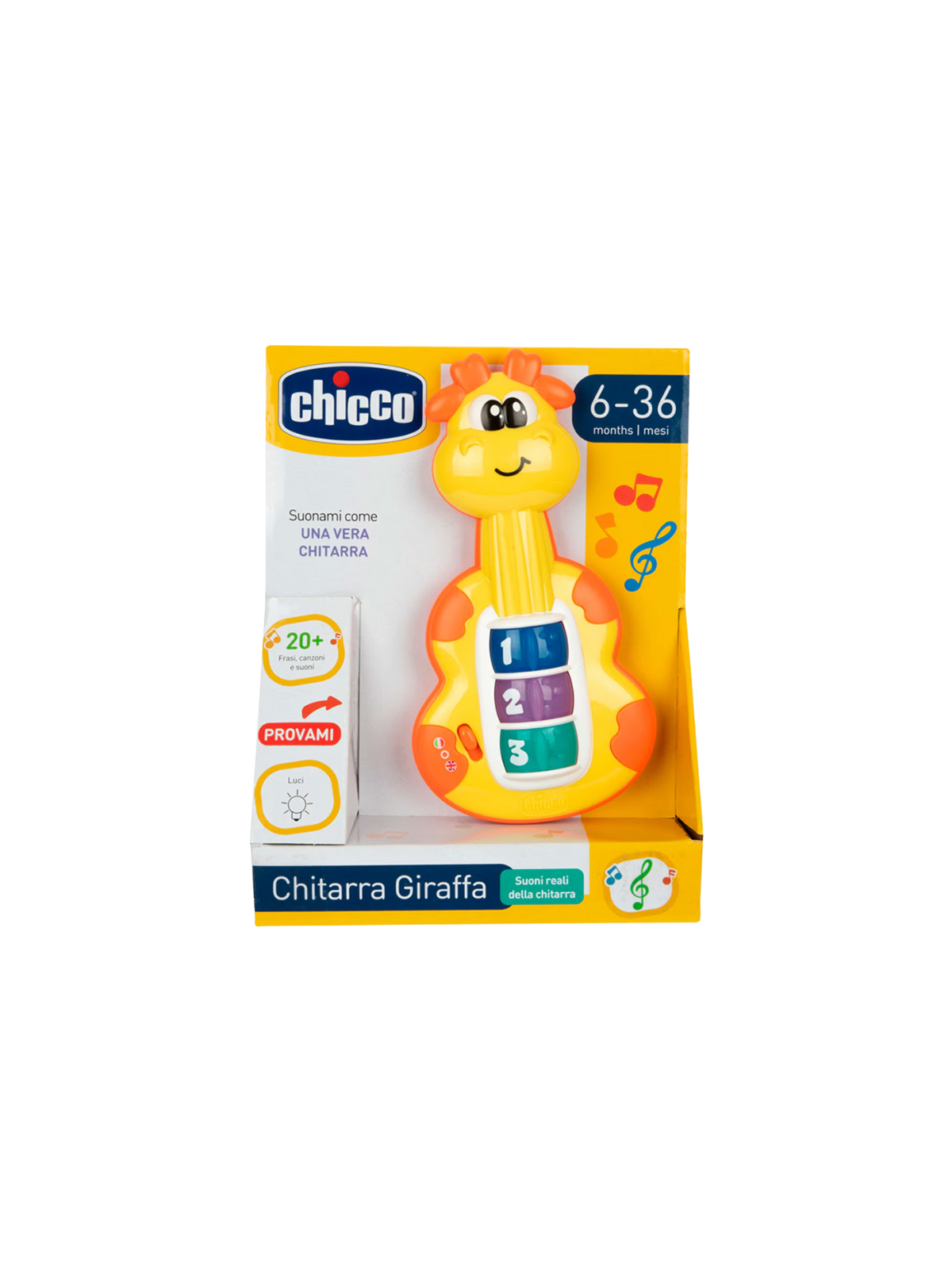 Chicco guitarra jirafa 6-36 meses