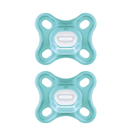 MAM comfort chupete silicona  3-12 meses color verde pack doble