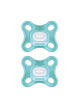 MAM comfort chupete silicona  3-12 meses color verde pack doble
