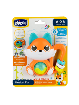 Chicco sonajero electrónico zorro 6-36 meses