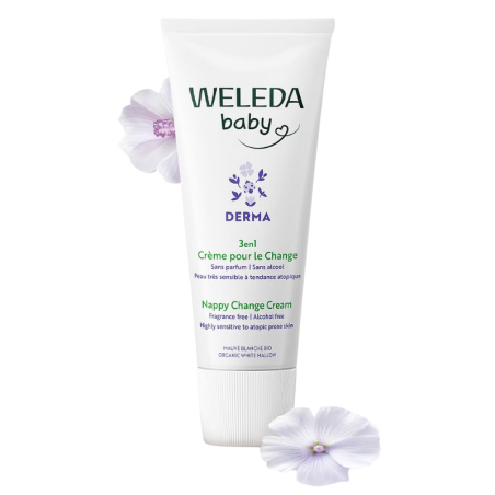 Weleda baby crema pañal derma 3 en 1 50ml
