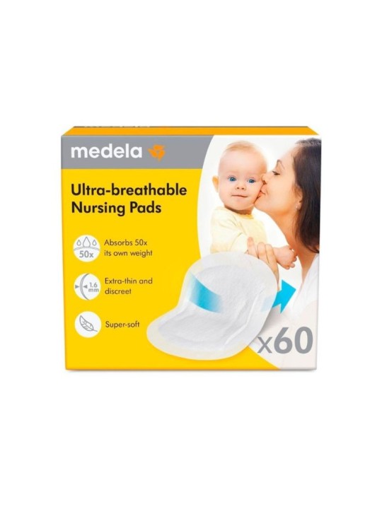 Medela discos absorbentes ultratranspirables 60 unidades