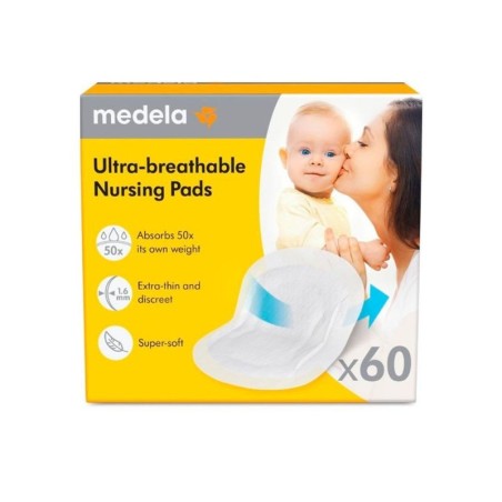 Medela discos absorbentes ultratranspirables 60 unidades