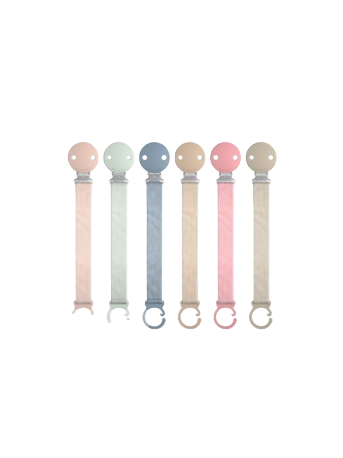 Suavinex broche chupete con cinta wonderland liso