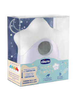 Chicco estrella con luz nocturna y termómetro