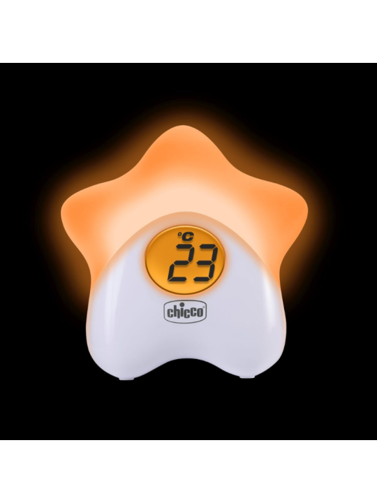 Chicco estrella con luz nocturna y termómetro