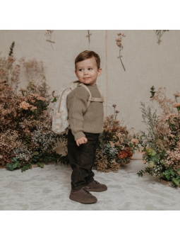 Suavinex mochila infantil de guarderia color estampado beige