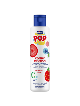 Chicco pop champu y acondicionador fresa 250ml
