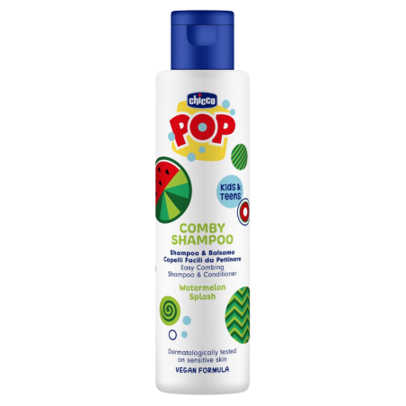 Chicco pop champu y acondicionador sandia 250ml