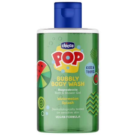 Chicco pop gel de baño y ducha sandía 300ml