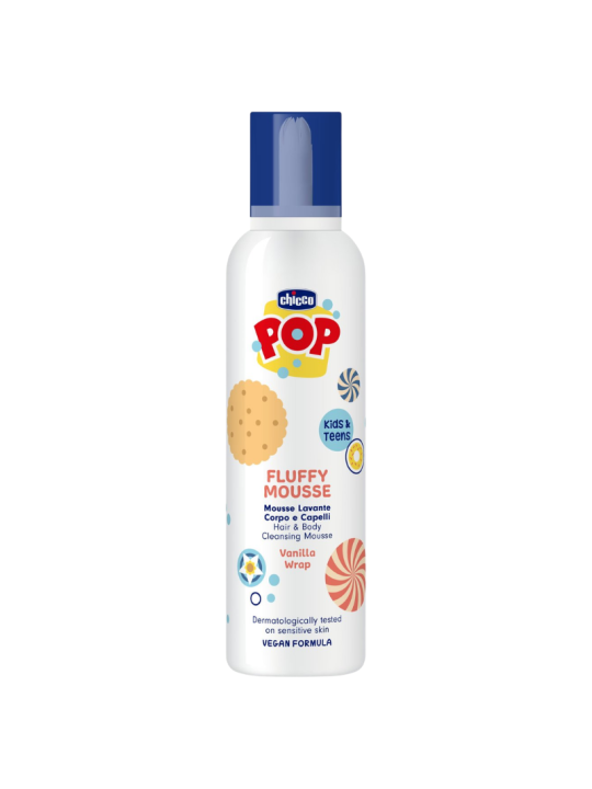 Chicco pop espuma limpiadora 200ml vainilla