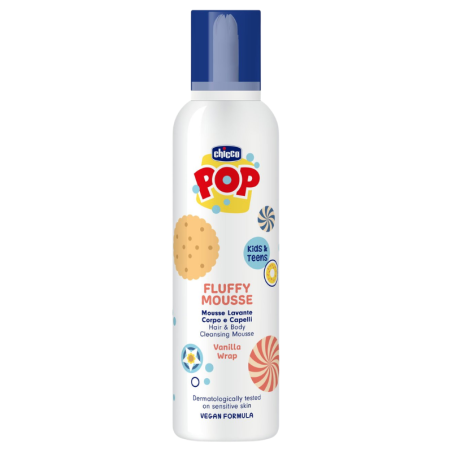 Chicco pop espuma limpiadora 200ml vainilla
