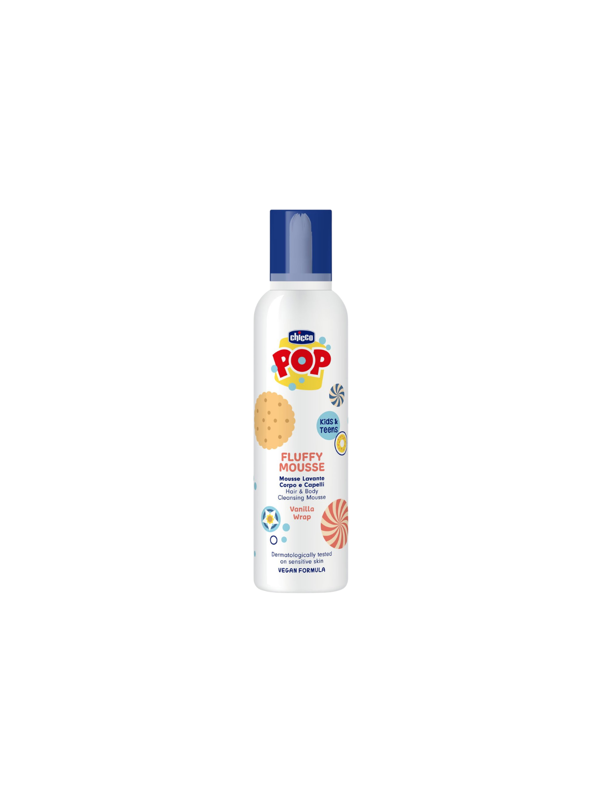 Chicco pop espuma limpiadora 200ml vainilla