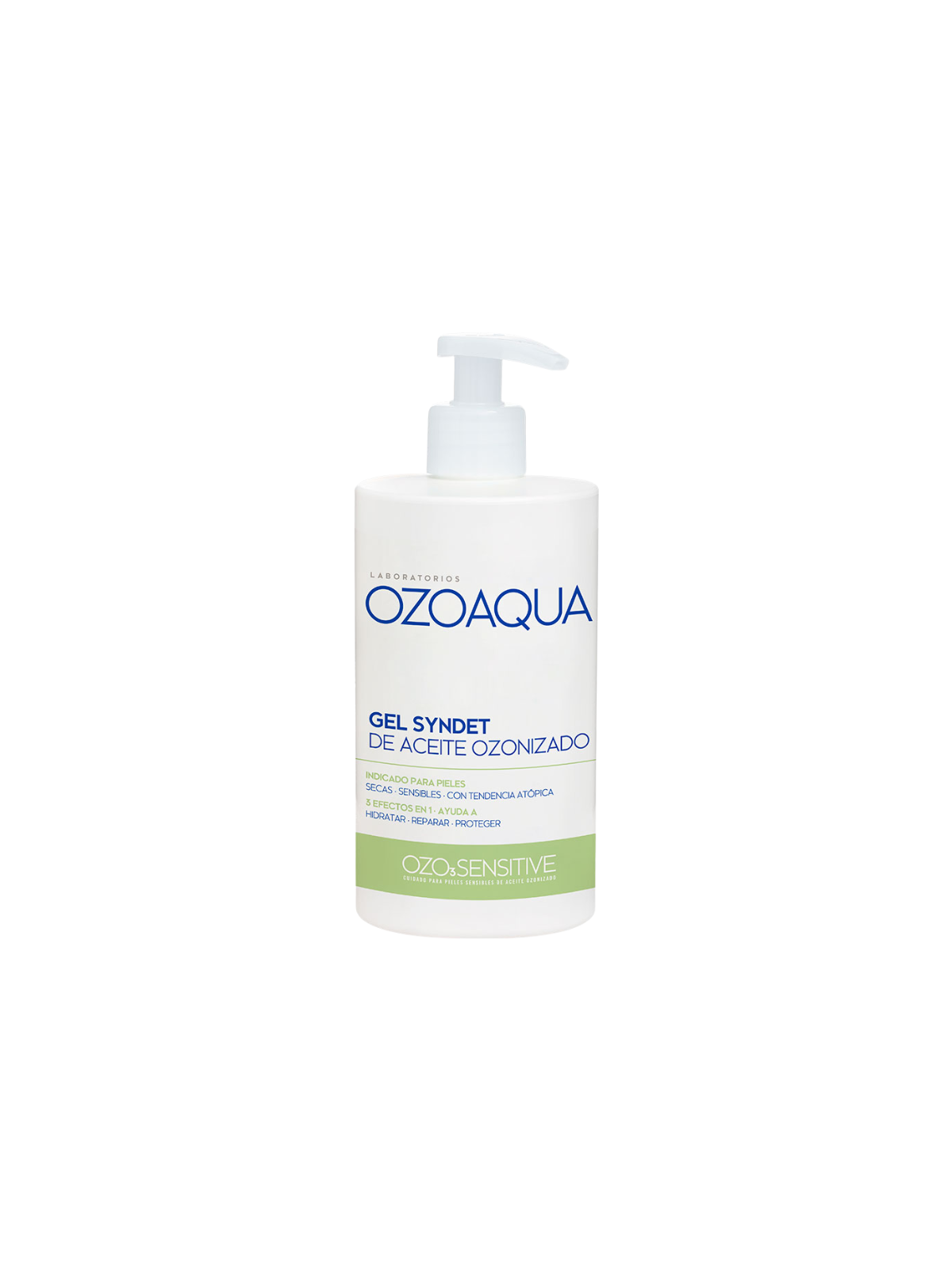 Ozoaqua OzoSensitive Gel Syndet 500 ml  Piel Sensible y Atópica
