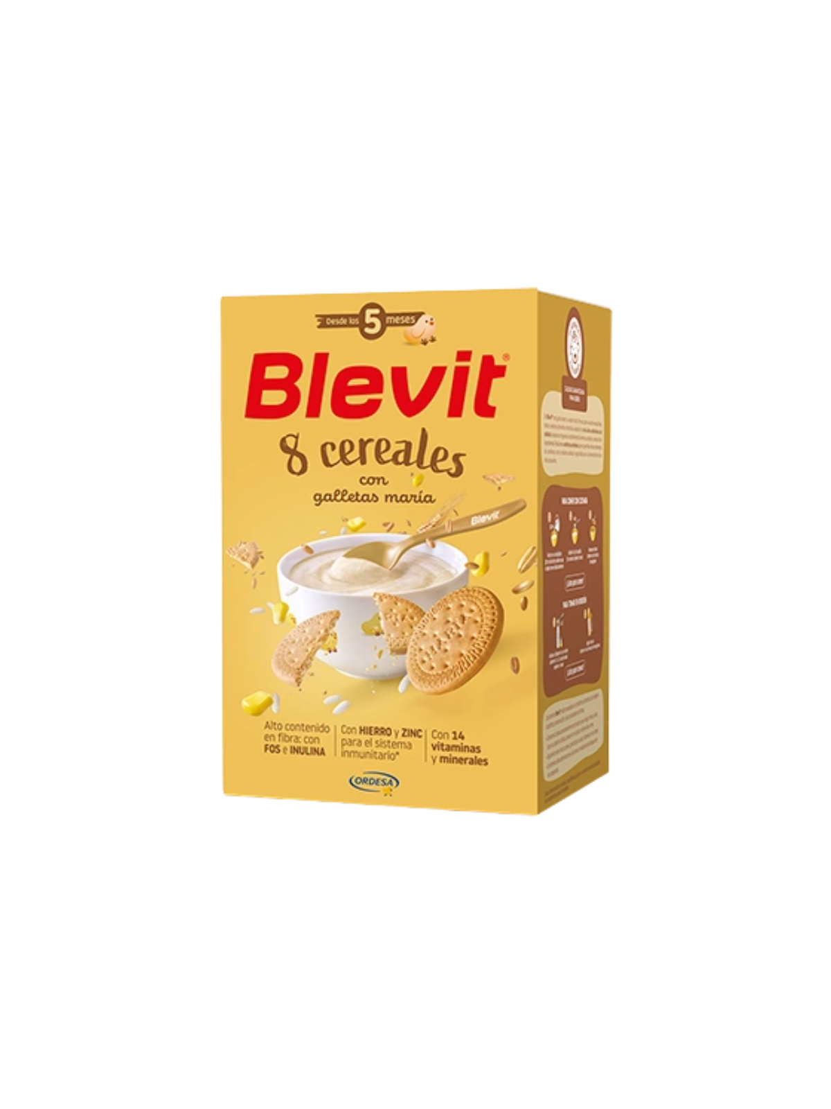 Blevit 8 cereales con galleta María 500g