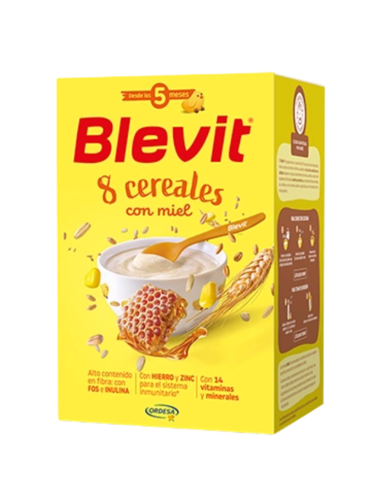 Blevit 8 cereales con miel 500g