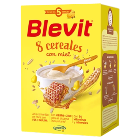 Blevit 8 cereales con miel 500g